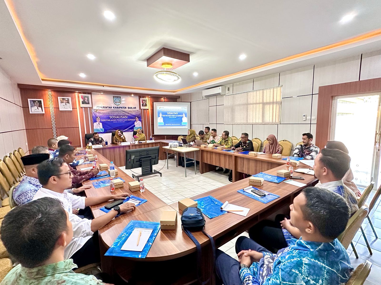 Sosialisasi Fasilitasi Akses Pembiayaan Dorong Kemandirian Ekonomi Koperasi di Banjar