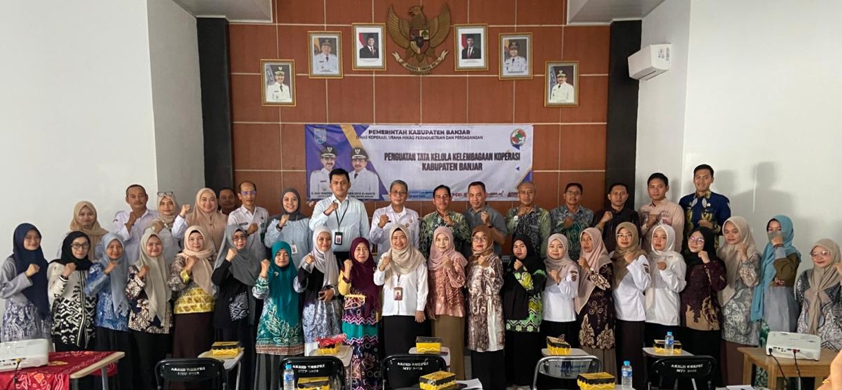 DKUMPP Dorong Koperasi Kabupaten Banjar untuk Memperkuat Tata Kelola Kelembagaan